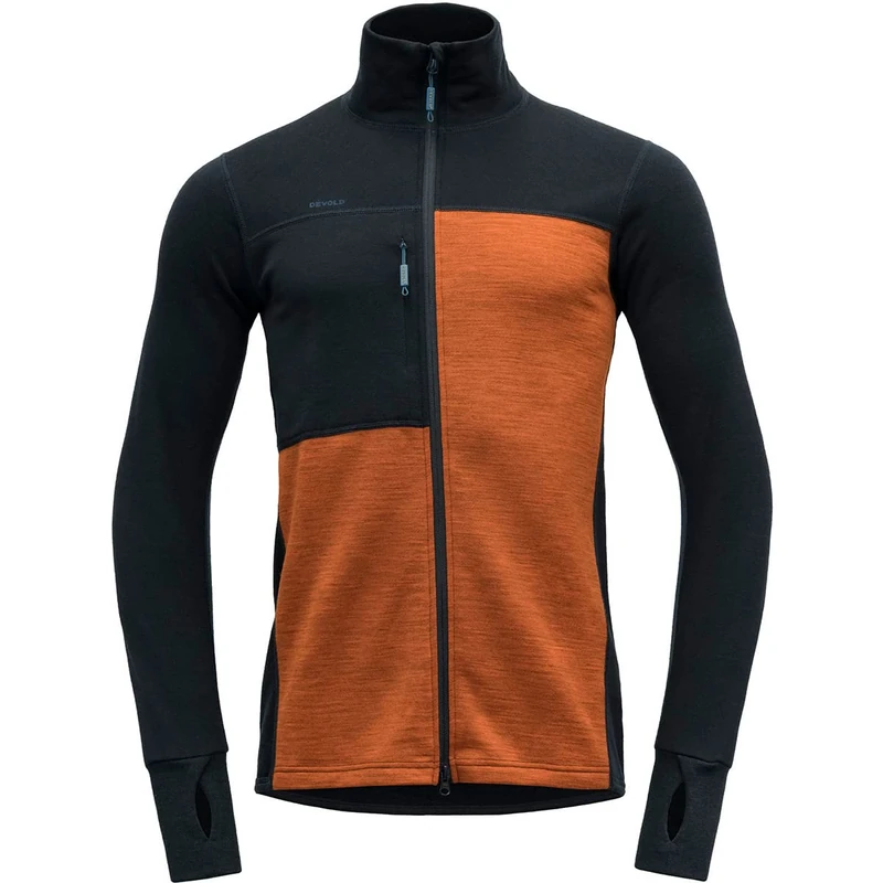 Devold Nibba Merino Jkt - 100% Merino Wool Mid-Layer Jacket - Image 1