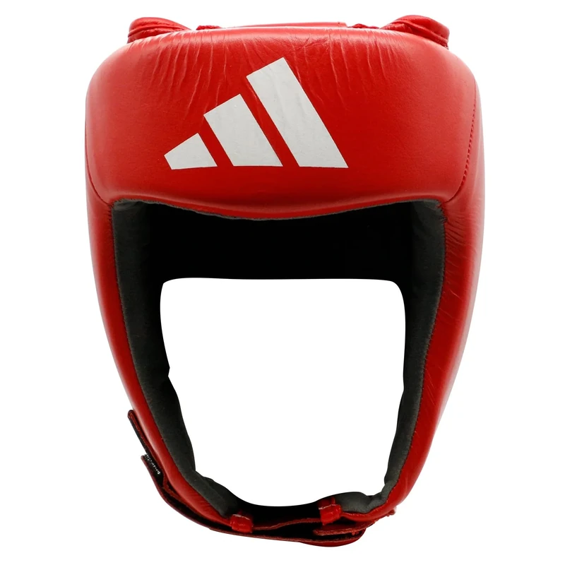 adidas Unisex - Adult IBA Boxing Head Guard Headguard, Red, S