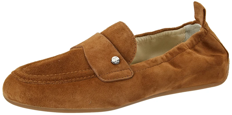 Candice Cooper Women's Skirt Loafer Drivers Slipper, Cream-Coloured, 34 EU