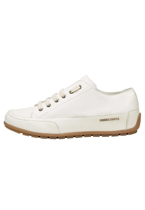 Candice Cooper Sanborn Leather S Sneakers, Cream White, 12 UK