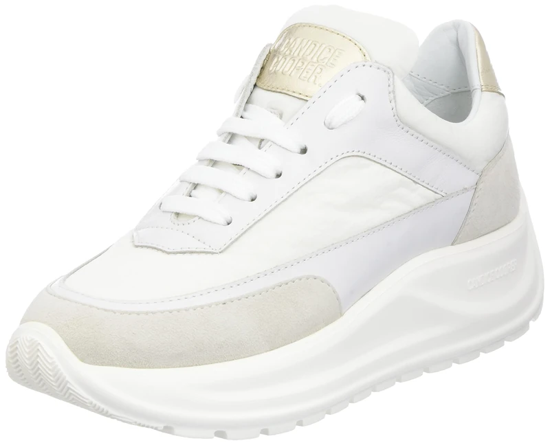 Candice Cooper Women's Spark One Oxford Shoe, White ice, 8.5 UK