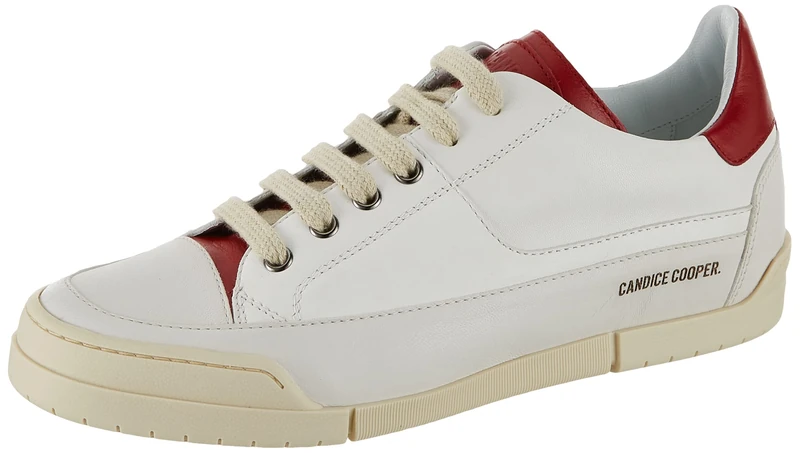 Candice Cooper Ghibli Men's Lace-Up Shoes, Cream White, 8 UK