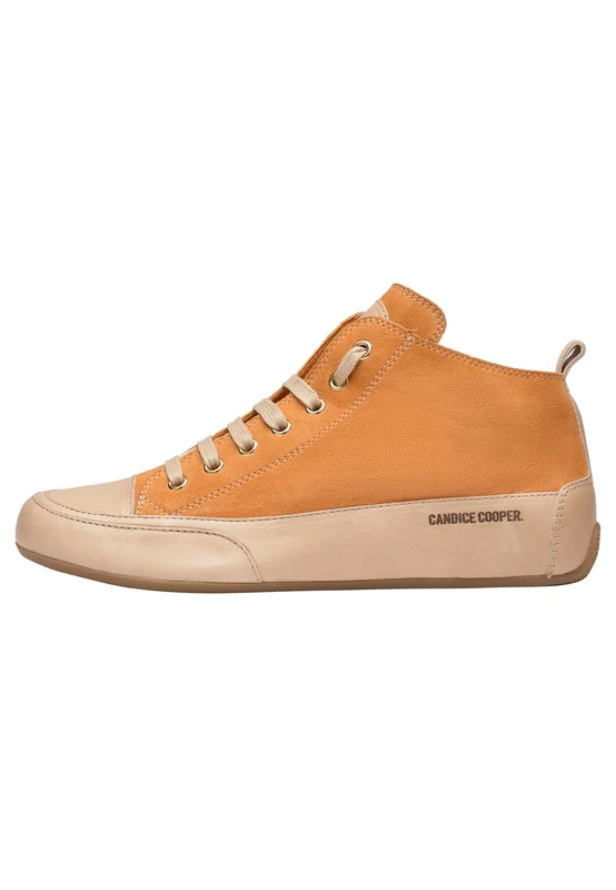 Candice Cooper Mid S, Women's Lace-Up Shoes, Ecru-Clementine, 35 EU, Ecru Clementine, 3 UK