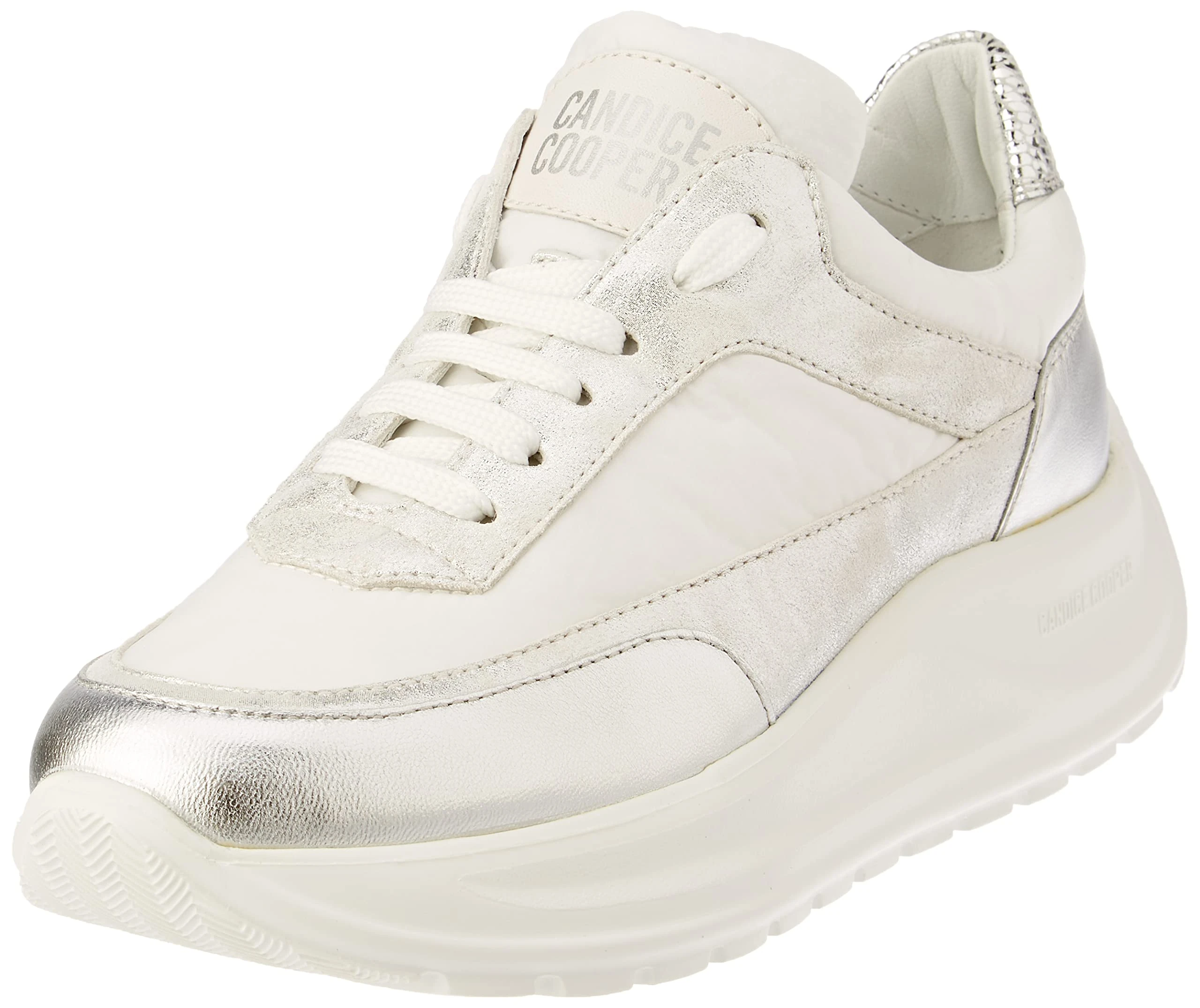 Candice Cooper Women's Spark One Oxford Shoe, Silver, 5.5 UK