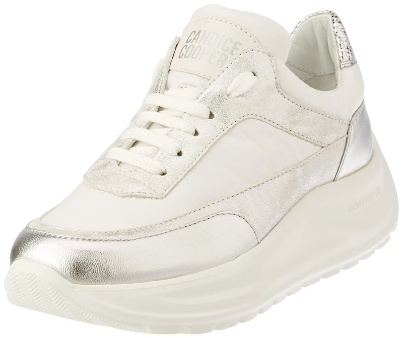 Candice Cooper Women's Spark OneOxford Shoe, Silver, 9.5 UK