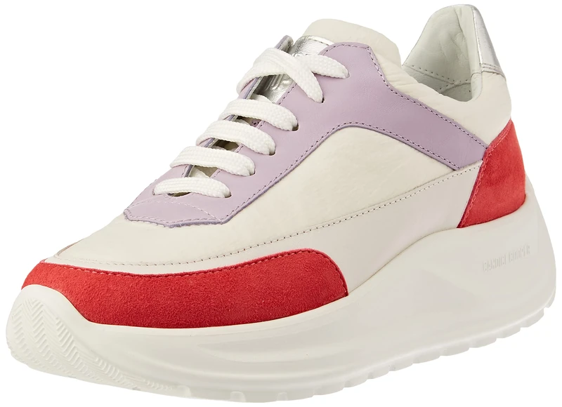 Candice Cooper Women's Spark One Oxford Shoe, Coral White Lilac, 8 UK