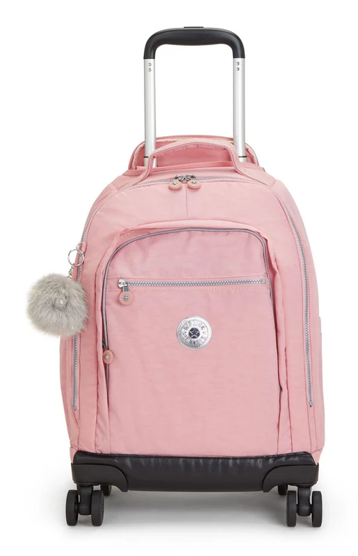 Kipling NEW ZEA Large wheeled backpack, Bridal Rose (Pink)