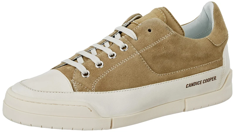 Candice Cooper Ghibli Vintage Suede Leather Sneaker, Green, 6 UK