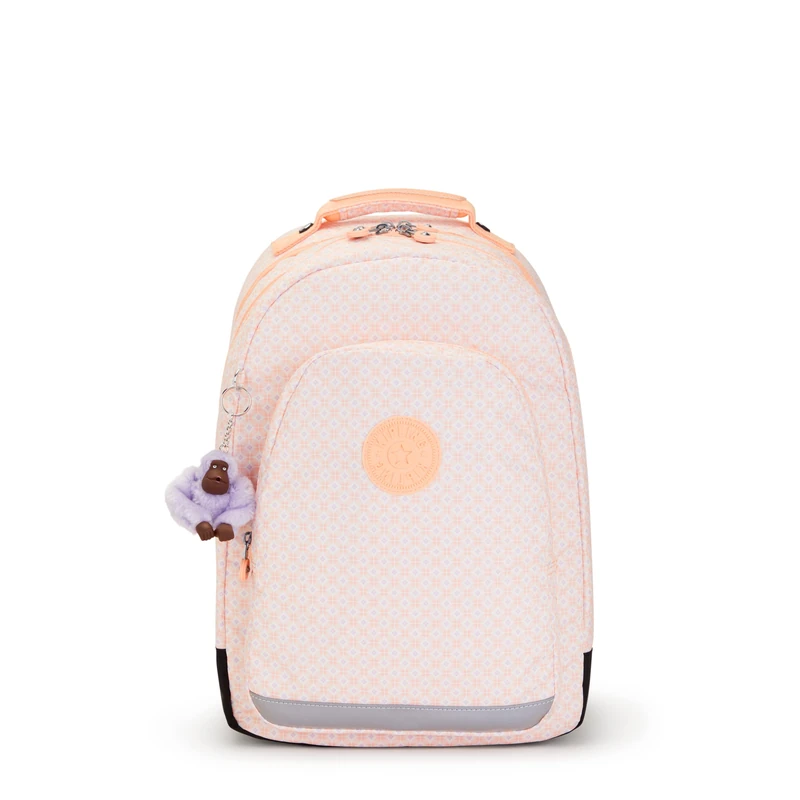 Kipling CLASS ROOM, Large Backpack with Laptop Protection 15", 43 cm, 28 L, Girly Tile Prt
