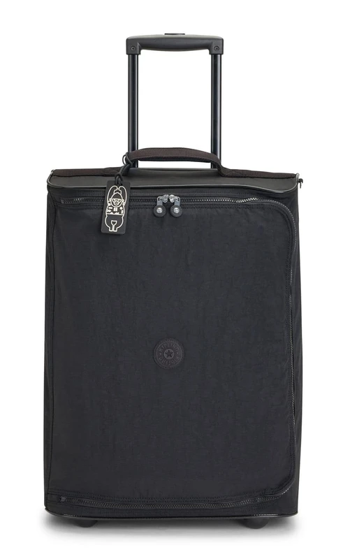 Kipling TEAGAN C Extra small cabine size wheeled duffle, Carry On, Black Noir (Black)