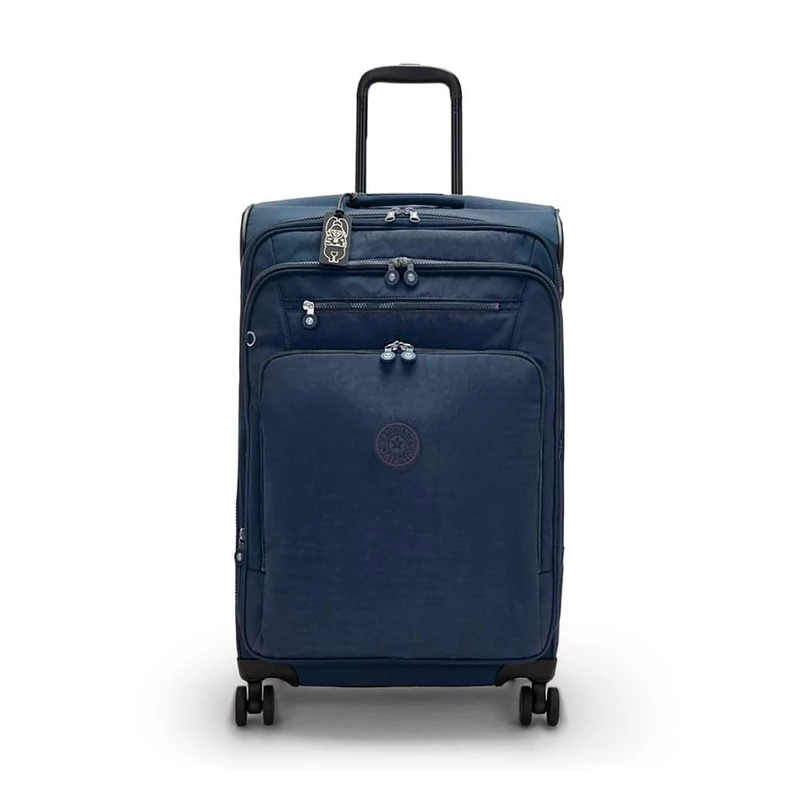 Kipling NEW YOURI SPIN M Medium expandable spinner, Upright, Blue Bleu 2 (Blue)