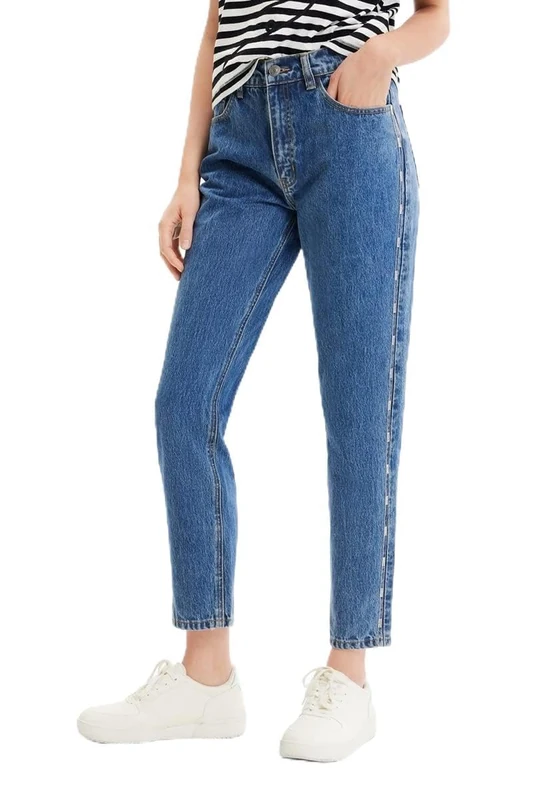 Desigual Women's Denim_Mayo 5160 Casual Pants, Blue, 34 - Image 1