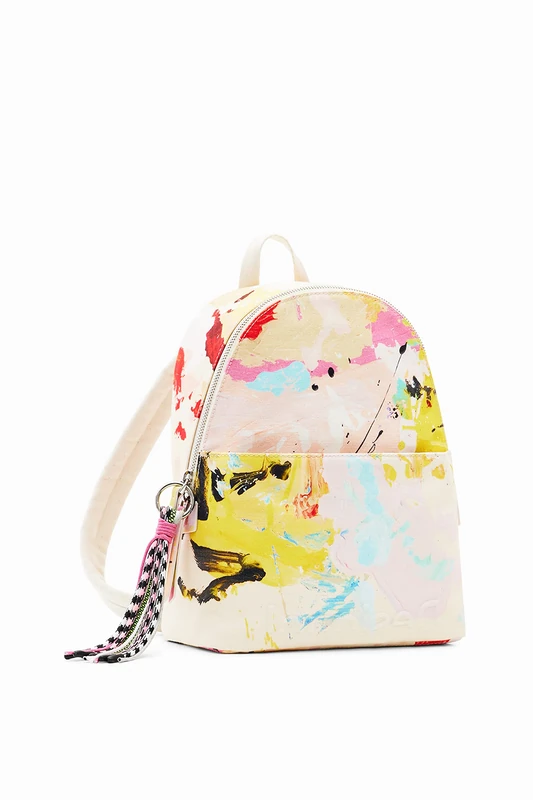 Desigual Women's Back_MANCHAS_Mombasa Mini U 1001 RAW, White, One Size - Image 1