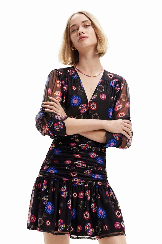 Desigual Women's Vest_mooni-Lacroix 2000 Dress, Black, M