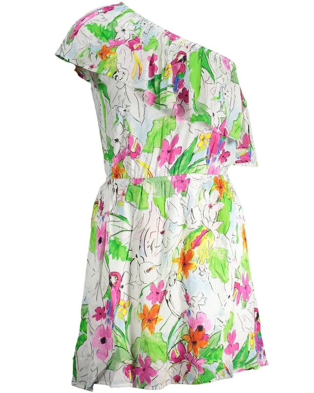 Desigual Women's Dress, White, XL - Image 1
