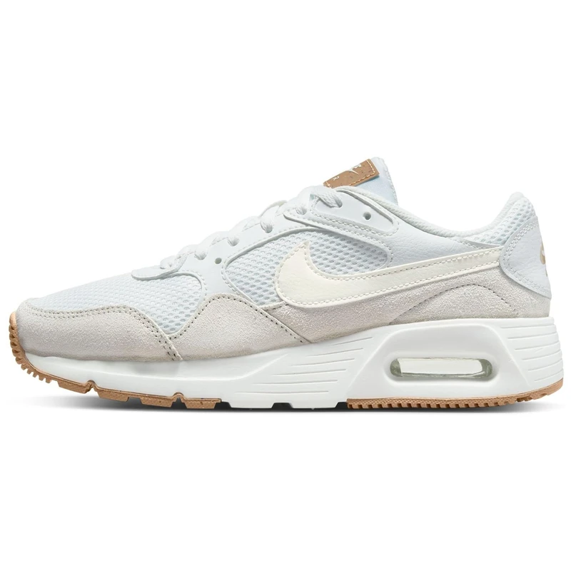 NIKE Women's Air Max Sc Sneaker, Summit White Sail Platinum Tint Hemp Dark, 3.5 UK