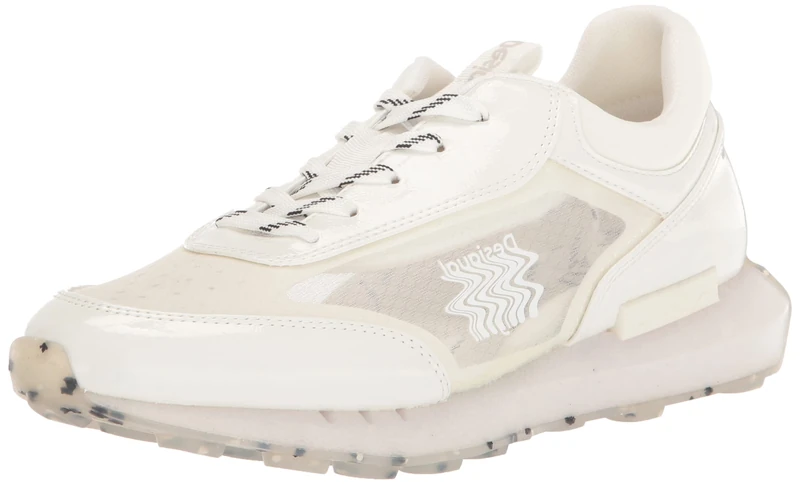 Desigual Transparency Running Sneakers White