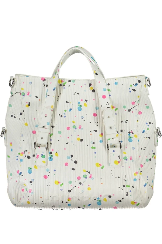 Desigual Women's Bag_NEON Art_LOVERTY 2.0 1001 RAW, White, One Size
