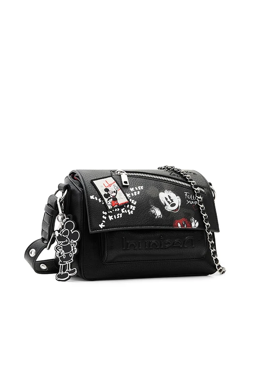 Desigual Women's Bag Mickey Rock Phuket MI 2000 Black, one Size