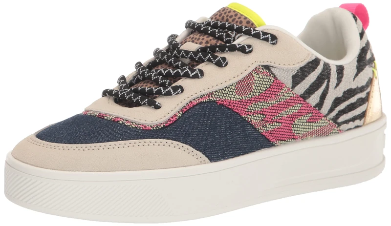 Desigual Fancy Patchwork Animal Sneakers 23SSKA19
