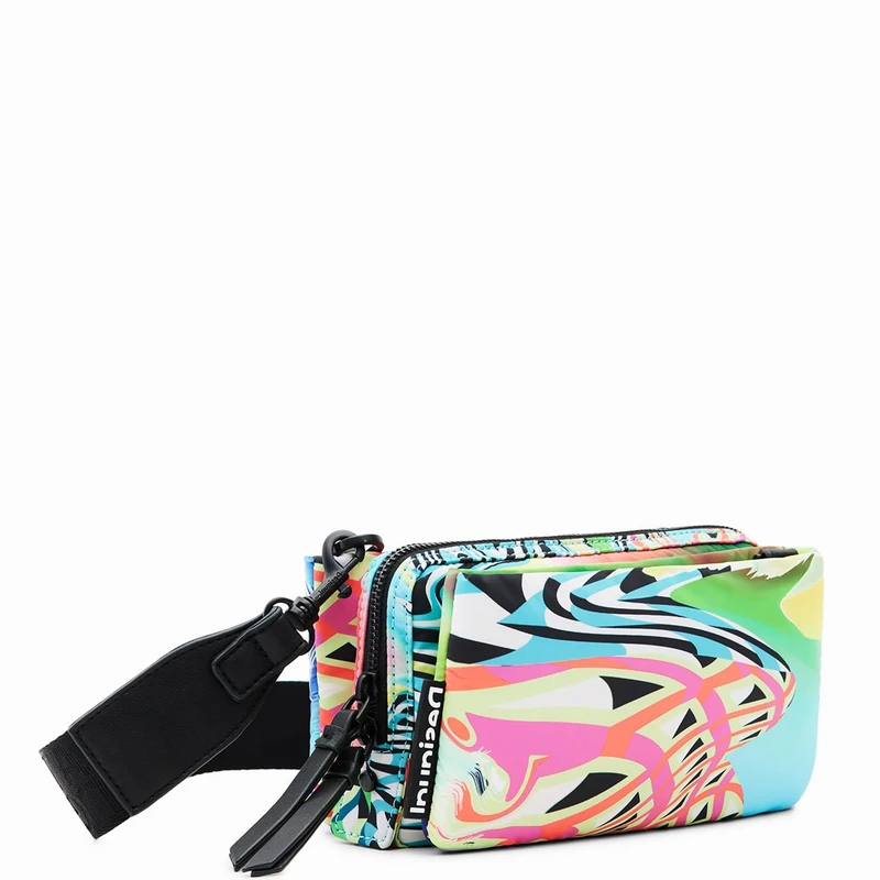 Desigual Hawaiian Geosurfer Ronda Across Body Bag Material Finishes colorful - Image 1