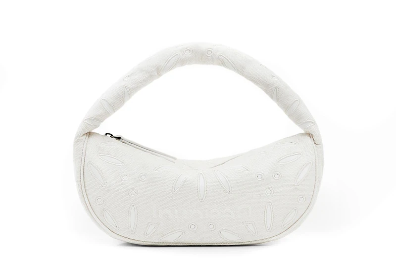 Desigual Women's Bag_Summer Dandelion Bang 2000 Black, White, one size