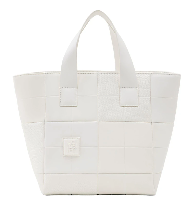 Desigual shoulder bag shopper bag Damas Valdivia Shopping Bag White - Image 1