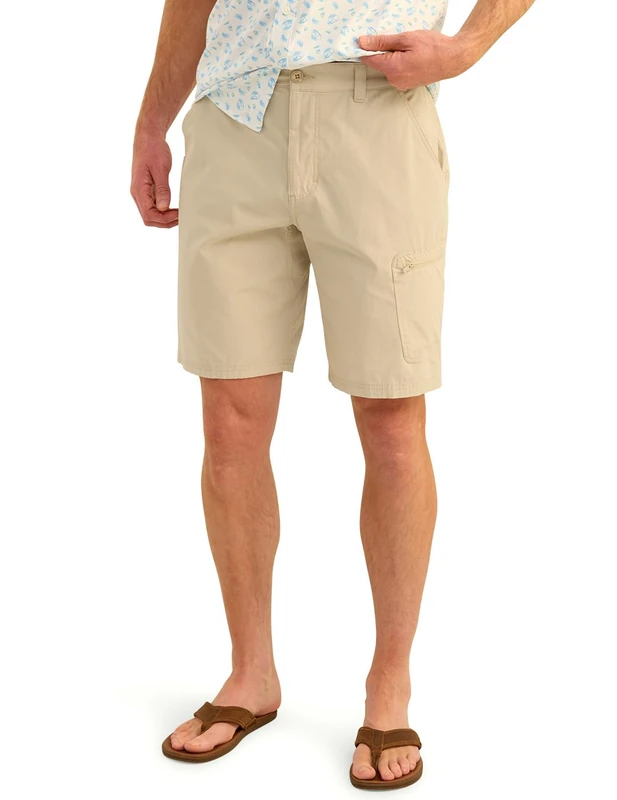 HUK Men's Next Level 10.5", Quick-Drying Fishing Shorts Casual, Khaki, X-Large