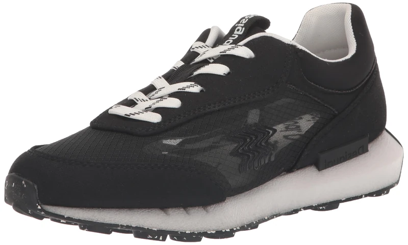 Desigual Transparency Running Sneakers Black
