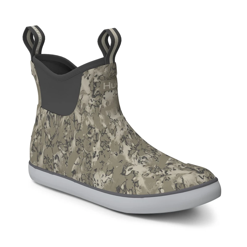 HUK Rogue Wave Shoes, High Performance Fishing Boots & Cover, Men, Overland Flat Fins, 10.5 UK