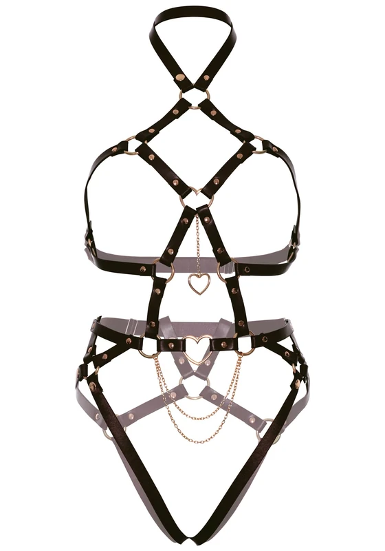 Heart Ring Harness Teddy-S