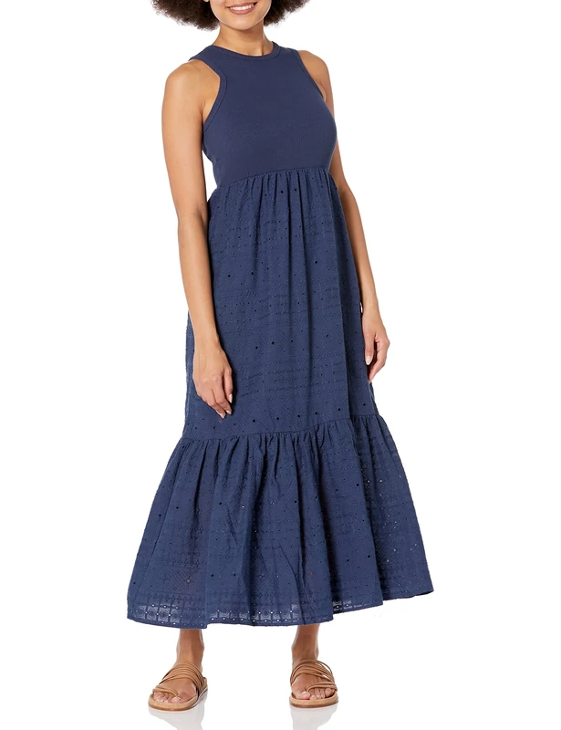 Desigual Women's Vest_Lourdes 5201 Dress, Blue, X-Small