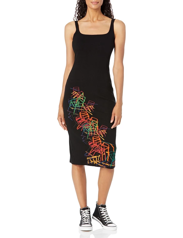 Desigual Women's Dress, Black, X-Small