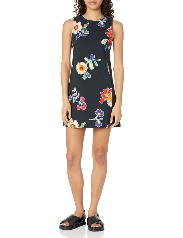 Desigual Women's Vest_Sundance 2000 Dress, Black, M