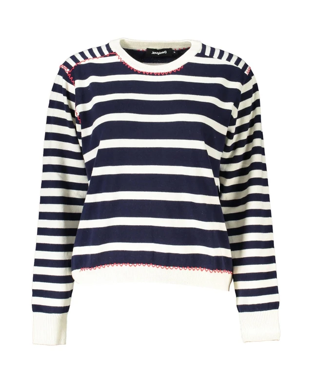 Desigual Women's JERS_guiomar 5000 Sweatshirt, Blue, XX-Large