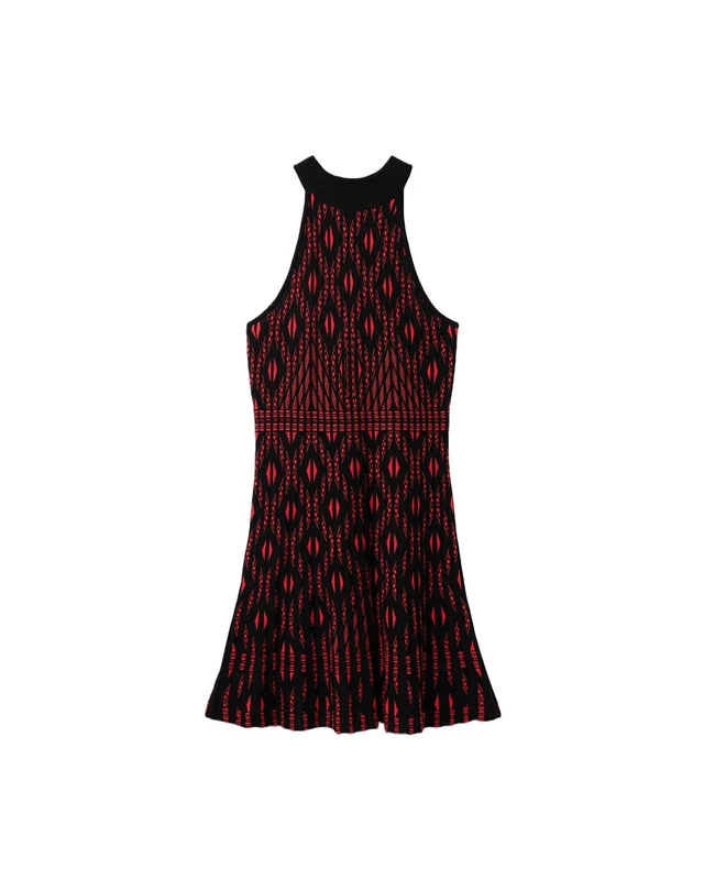Desigual Women's Vest_el Havre Dress, red, X-Small