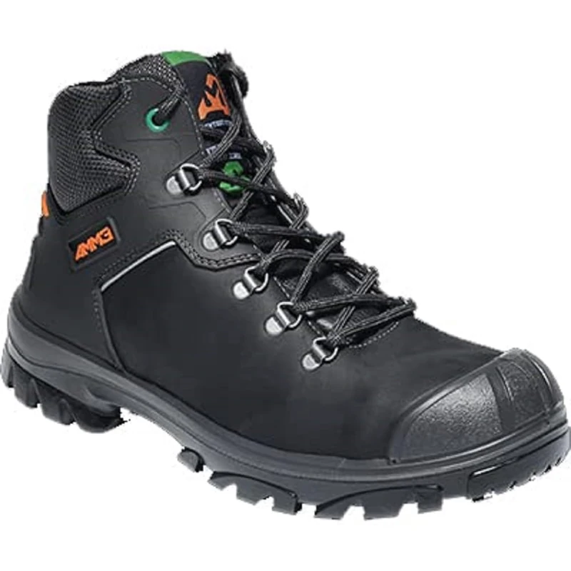 Emma Safety Footwear Unisex Himalaya Industrial Shoe, Black, 4 UK