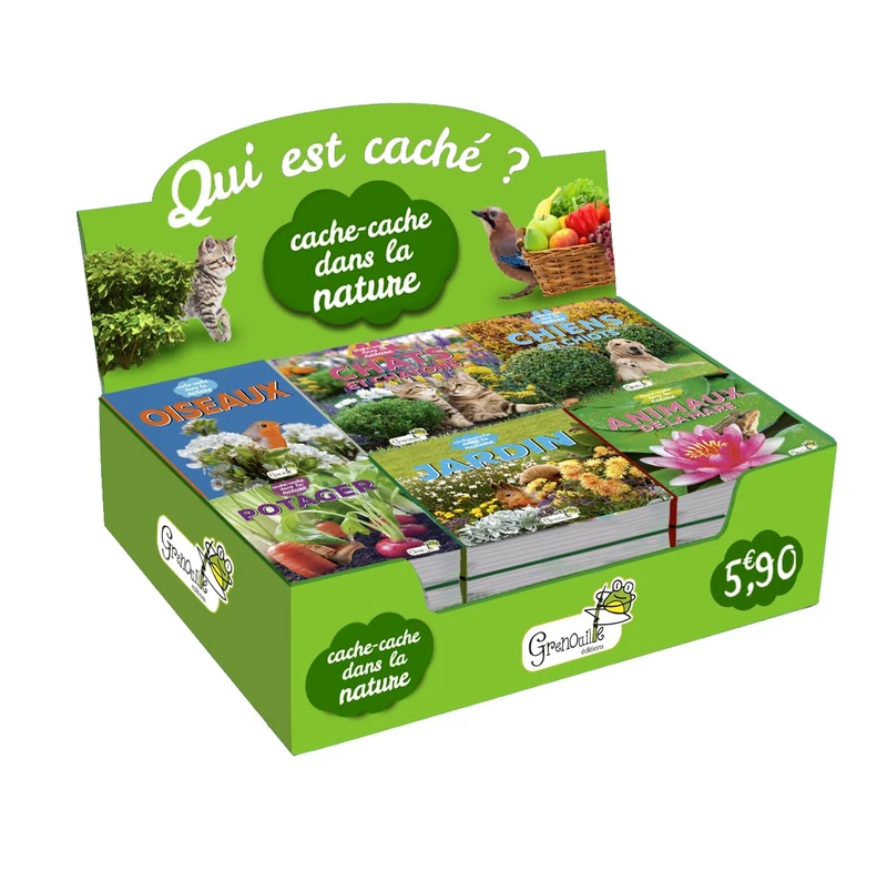 Cache-Cache Dans La Nature - Childrens Book by Grenouille