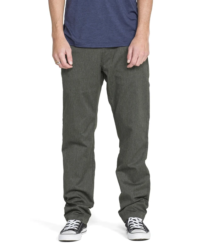 Volcom Men's V Monty Chino Pant, Charcoal Heather, 32