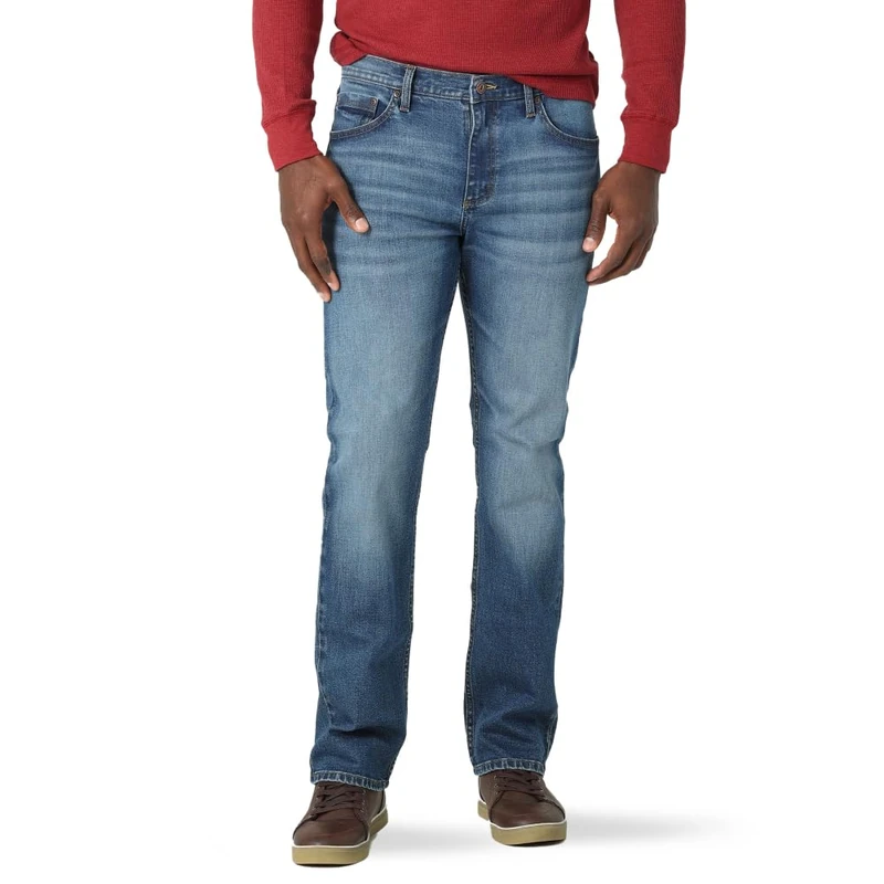 Wrangler Authentics Men's Slim Fit Straight Leg Jean, Hayden, 33W x 32L