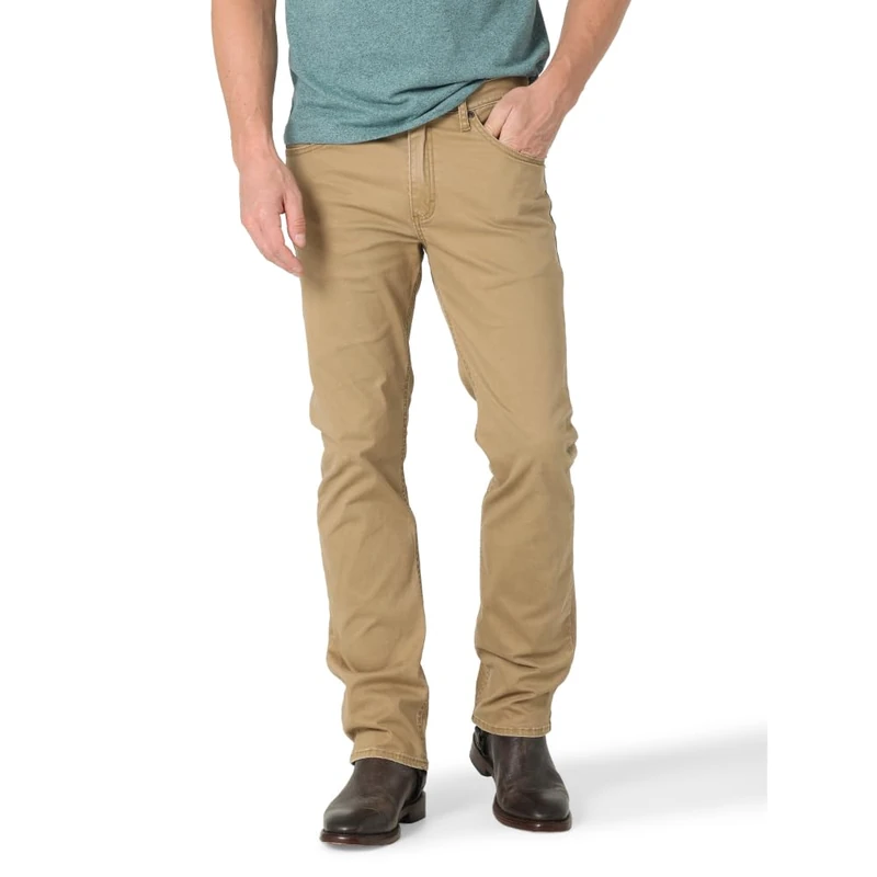 Wrangler Authentics Men's Slim Fit Straight Leg Jean, Acorn, 36W x 34L