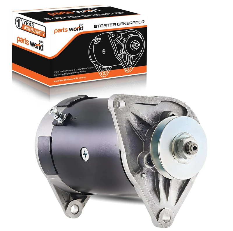23A 12V Starter Generator for Club Car DS FE290 FE350 1996-2007 Golf Cart || 1-Yr WARRANTY || 1018337-01 101833701CC 15404 G338771 G096503 G278441 GHI0001 308-102 SG806 34175101 RG00504 Bi-Directional