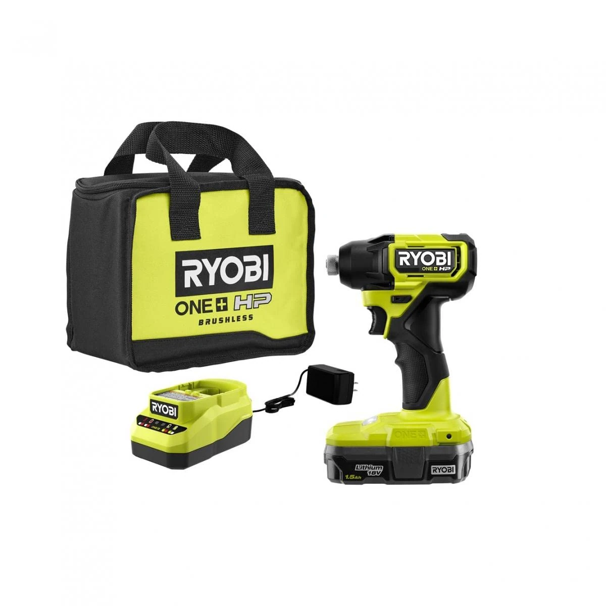 RYOBI Special Buy: 18V ONE+ HP Compact Brushless 1/4 Impact Driver Kit (PSBID9KMX)