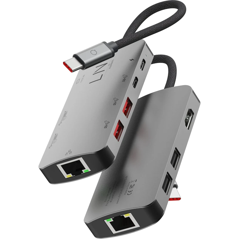 LINQ 8IN1 8K Pro USB-C MULTIPORT HUB