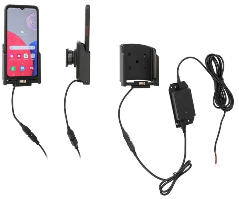 Brodit 727314 Device Holder | Made in Sweden | with Charging Function for Smartphones - Samsung Galaxy Xcover 6 Pro
