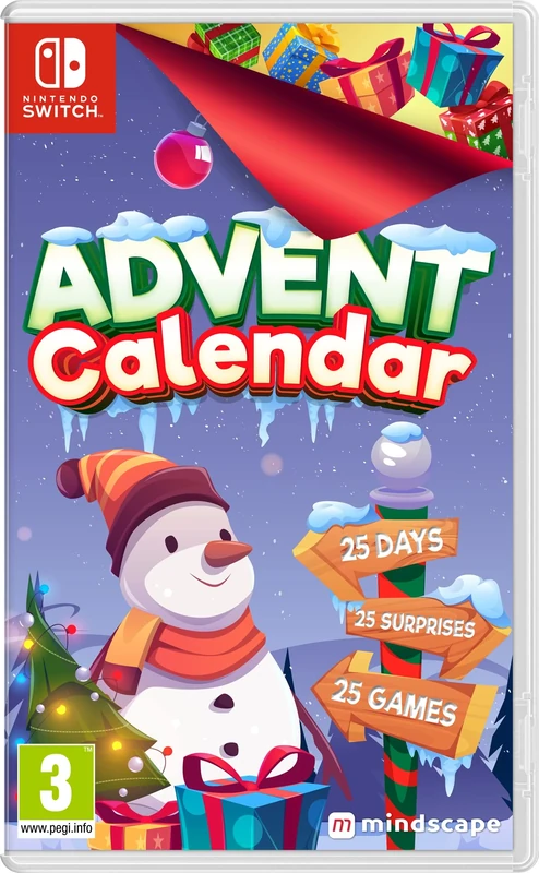 Mindscape Christmas Advent Calendar - 25 Festive Mini Games - Image 1