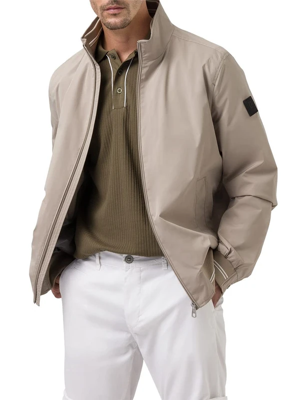 Pierre Cardin Men's Blouson Jacket, Vintage Khaki, 29, Khaki (vintage khaki)