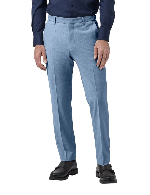 Pierre Cardin Men's Pc-Rick-2 Suit Pants, Forever Blue, W34