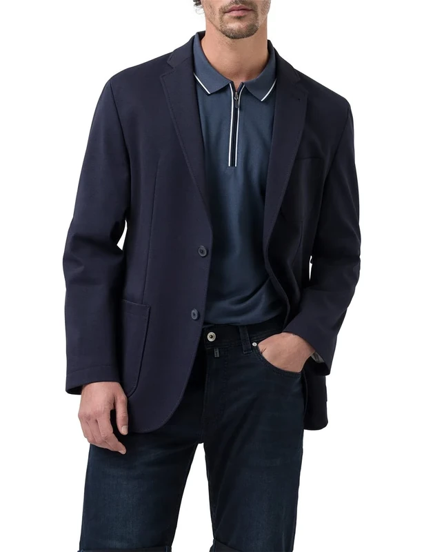 Pierre Cardin Men's PC-Michel-4 Suit Jacket, Dark Sapphire, 38R