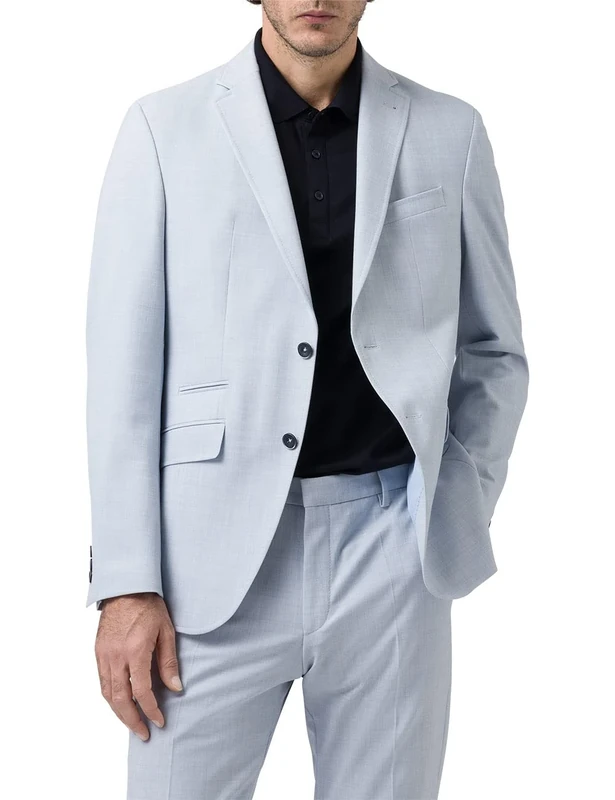 Pierre Cardin Men's Pc-Lucas-1 Suit Jacket, Heather, 14 UK